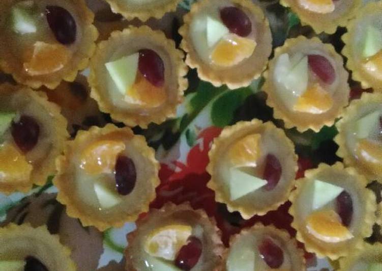 Resep Pie buah 25 porsi yang Bikin Ngiler