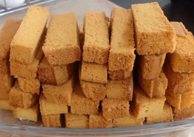 Recipe of Super Quick Homemade Homemade Cake Rusk 😍😍