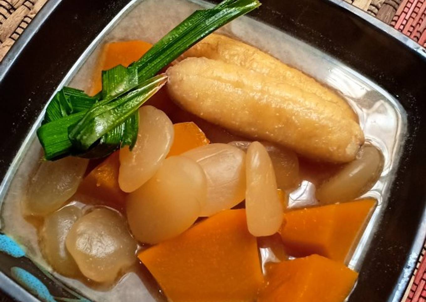 Kolak pisang labu kuning