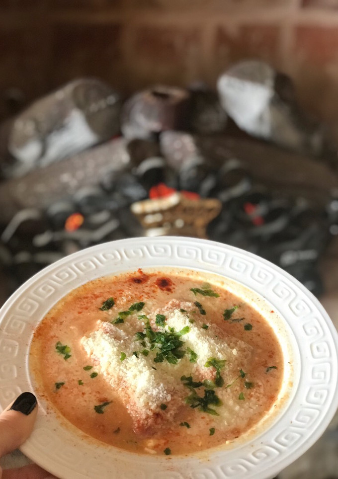 Una foto de Sorrentinos de jamón y queso rápidos, fáciles y sin harinas