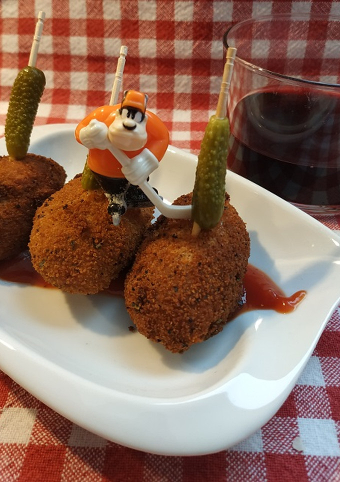 Una foto de Croquetas de Fabada.... del que no "Fabe"