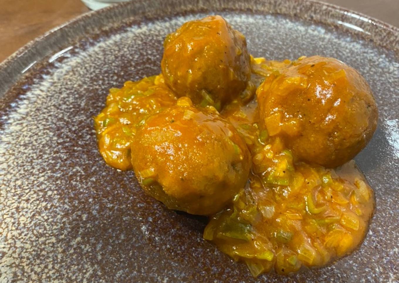 Albóndigas de ternera en salsa de tomate