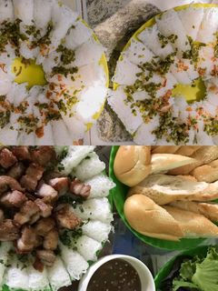 Hình của món Bánh hỏi thịt heo quay 🐷.