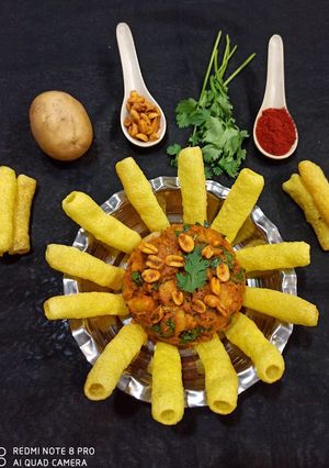 भूंगडा बटेटा (bhungda batata recipe in Hindi) रेसिपी मुख्य फोटो