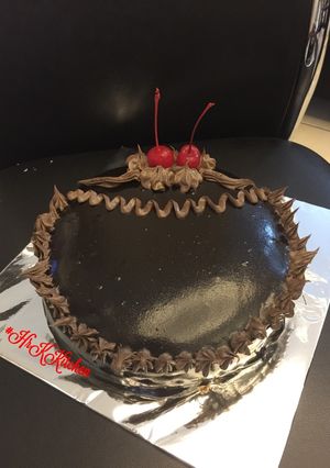 Foto resep Kue Tart Coklat Ganache