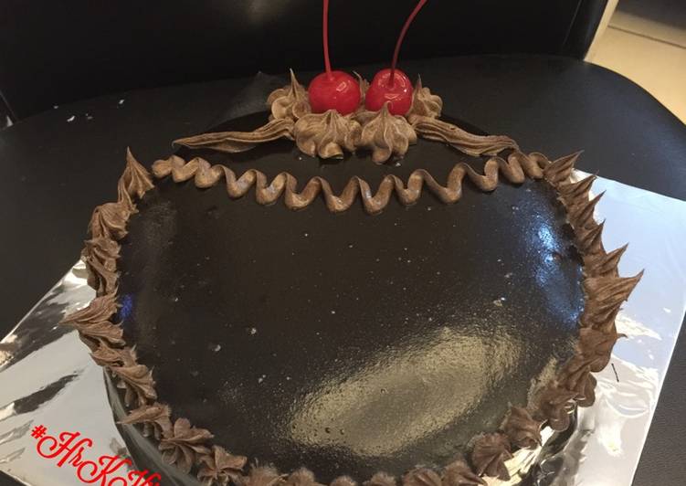 Kue Tart Coklat Ganache