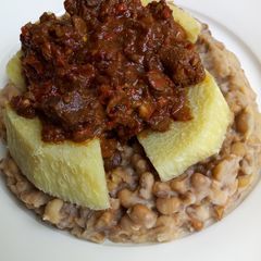 A picture of Beans with a twist.