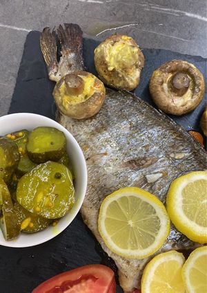 Фото Ніжна дорада 🐟 запечена у духовці.