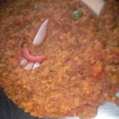 A picture of Mix veg daliya.