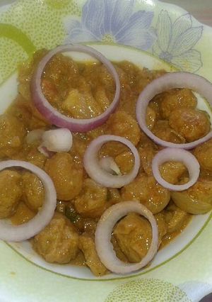 A picture of Soyabean masala.