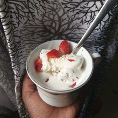A picture of Homemade ice cream.. #mykid'sfavouritedishcontest.