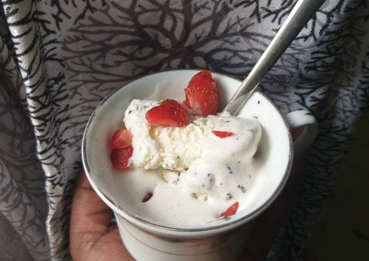 Easy Recipe: Appetizing Homemade ice cream.. #mykid'sfavouritedishcontest