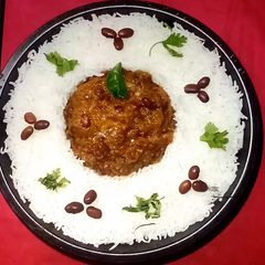 A picture of Rajma chaval.