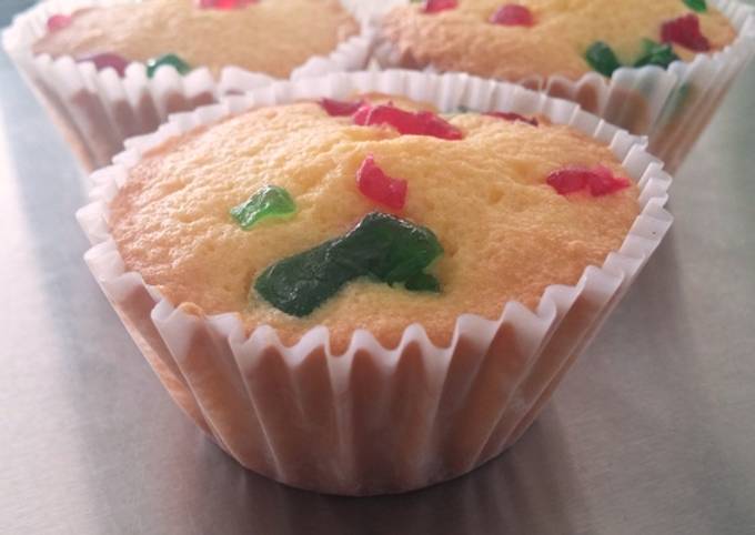 Recipe of Super Quick Vanilla cup cake