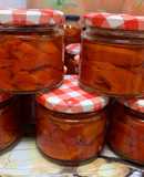 Pimientos rojos asados en conserva