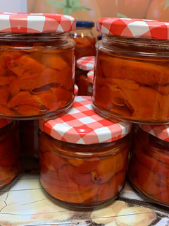 Una foto de Pimientos rojos asados en conserva