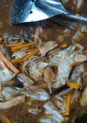 Foto resep Ayam Suwir Saus Teriyaki Praktis dan Lezat