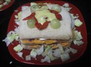 Una foto de pastel salado
