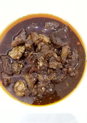 Foto resep Semur lada hitam Tetelan daging sapi