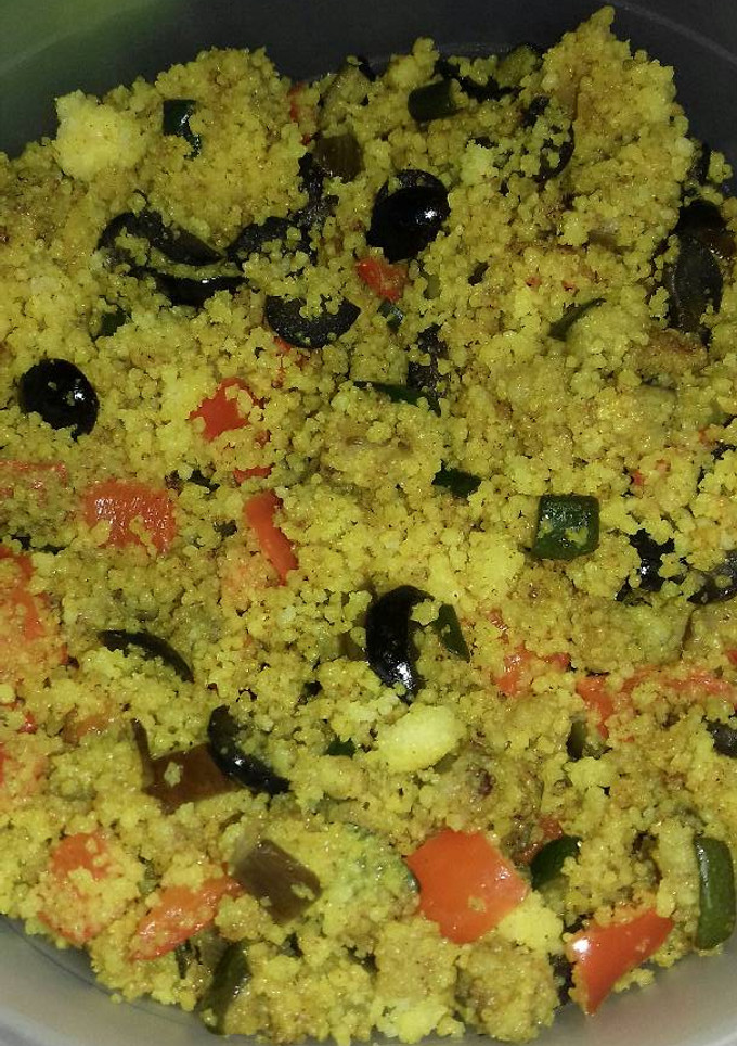 Una foto de Cuscus de verduras