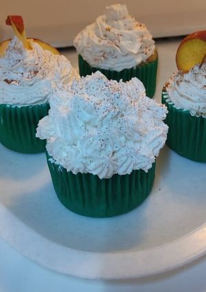 Una foto de Muffins de manzana canela