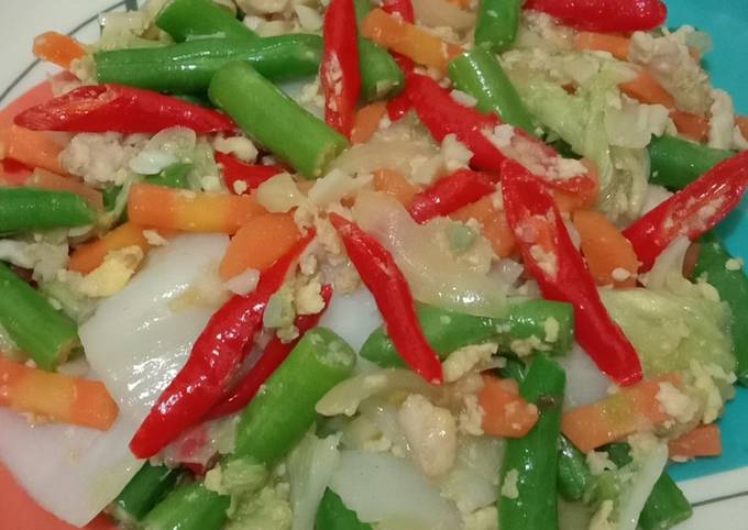 Resep Orak Arik Telur Sayur Oleh Setiti Cookpad