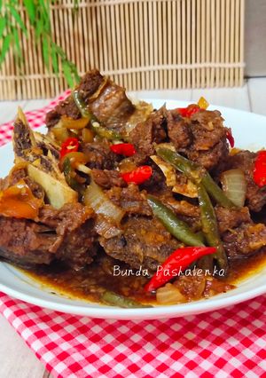Foto resep Iga Sapi Masak Kecap (Semur Iga)