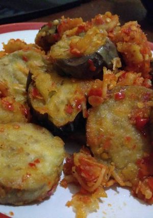 Foto resep Terong Crispy Teri Balado