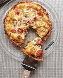 Eggless Vegetable Quiche