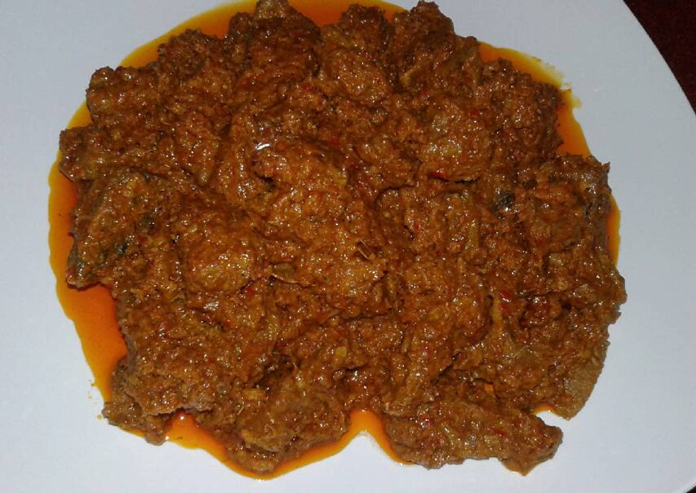 Rendang daging