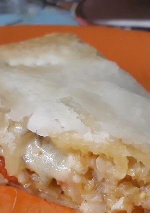 Una foto de Tarta de merluza express