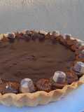 Cabsha con ganache de chocolate
