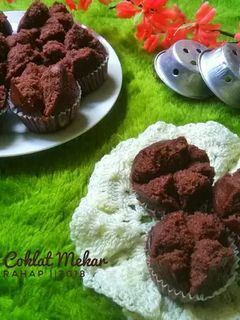 Foto resep Bolu Kukus Coklat Mekar (#Pr_EgglessCake)