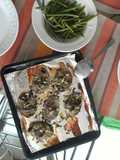 Grilled Tuna steak with Marjoram