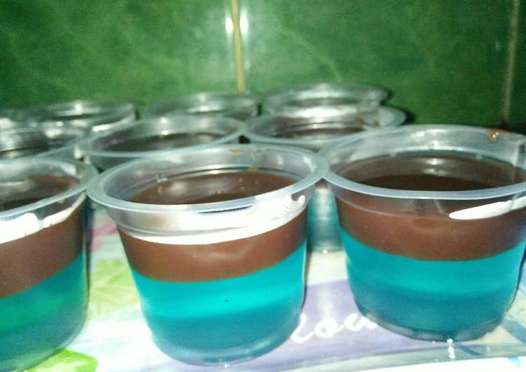 Puding sederhana Ala anak kos