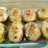 Patatas rellenas de queso y jamón York
