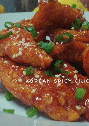 Foto resep Korean spicy chicken