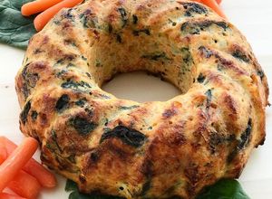Una foto de Rosca de vegetales