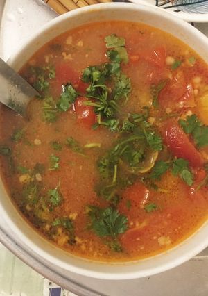 Hình của món Canh chua thịt băm.