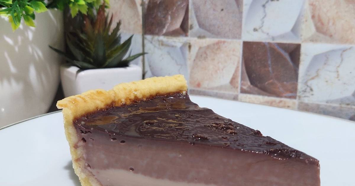 Resep Pie Susu Coklat (kue Lontar Coklat) Dengan Bahan Sederhana