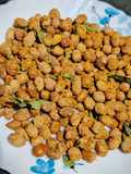 Baked masala shenga masala peanut