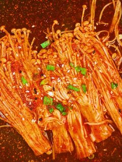 Foto resep Enoki Gochujang