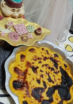 صورة لوصفة بطاطا بالكريم كراميل 🥰