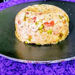 A picture of Rava Upma (Sooji Upma).
