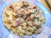 Kép erről: tejszínes csirkemell bacon