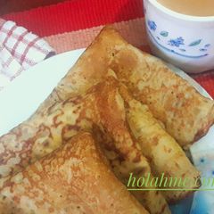 A picture of Orange Zest Crepes #charityrecipe #4weekschallenge.