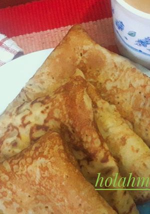 A picture of Orange Zest Crepes #charityrecipe #4weekschallenge.