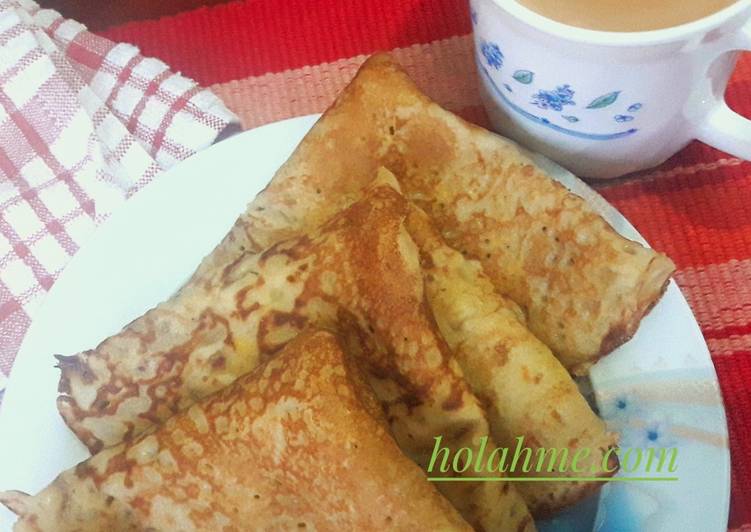 Recipe of Perfect Orange Zest Crepes #charityrecipe #4weekschallenge