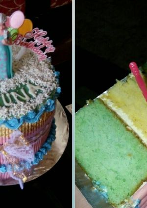 Foto resep Pocky Birthday cake