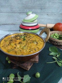 मेथी मटर मलाई (Methi Matar malai recipe in Hindi) रेसिपी मुख्य फोटो